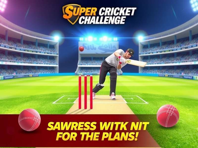 Super Cricket Challenge tournament screen